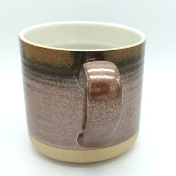 Iridescent Bronze and Browns Ceramic Coffee Mug - Picture 2 of 7